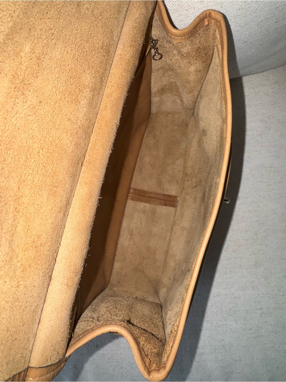 ‼️SOLD‼️ Vintage Coach Willis British Tan Leather Shoulder Crossbody Satchel Bag - Picture 13 of 17